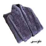 حوله پالتویی آقای کاریزما طرح ای سی سایز 125 مناسب برای قد 160 الی 185 سانتی متر