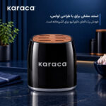 سرویس چاقو 7 پارچه با تیغه استیل و با دسته استیل کاراجا مدل world of art