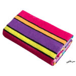 حوله استخری ماندگار طرح راه راه سایز 70×130 سانتی متر