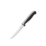 سرویس چاقو 11 پارچه با تیغه استیل و با دسته استیل و باکالیت هپی کیچن مدل Stone Knife 11