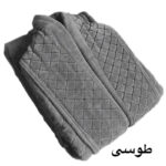حوله تنپوش آقای کاریزما طرح اصل شطرنجی سایز 125 مناسب برای قد 160 الی 185 سانتی متر