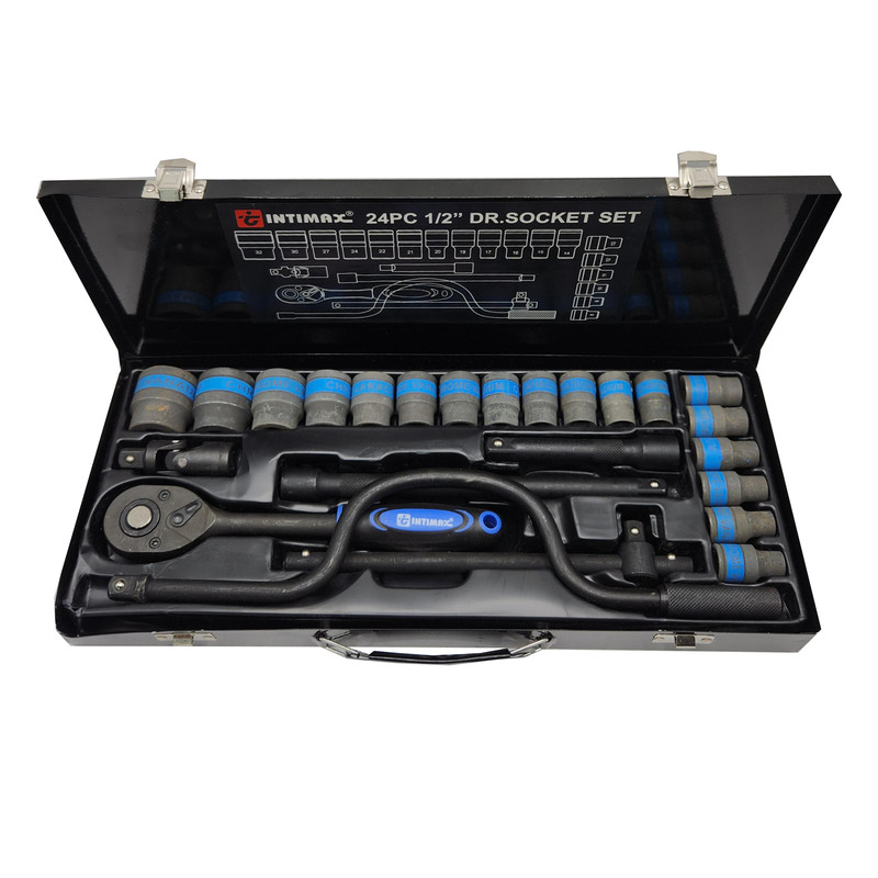 c99ce7aea9adce136000ba846603421aad877fb9_1722943340 آچار بکس صنعتی اینتیمکث کد 4007 فشارقوی مجموعه 24 عددی