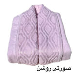 حوله پالتویی آقای کاریزما طرح ای سی سایز 125 مناسب برای قد 160 الی 185 سانتی متر