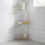 قفسه حمام شکیبا مدل H Corner Chrome 3